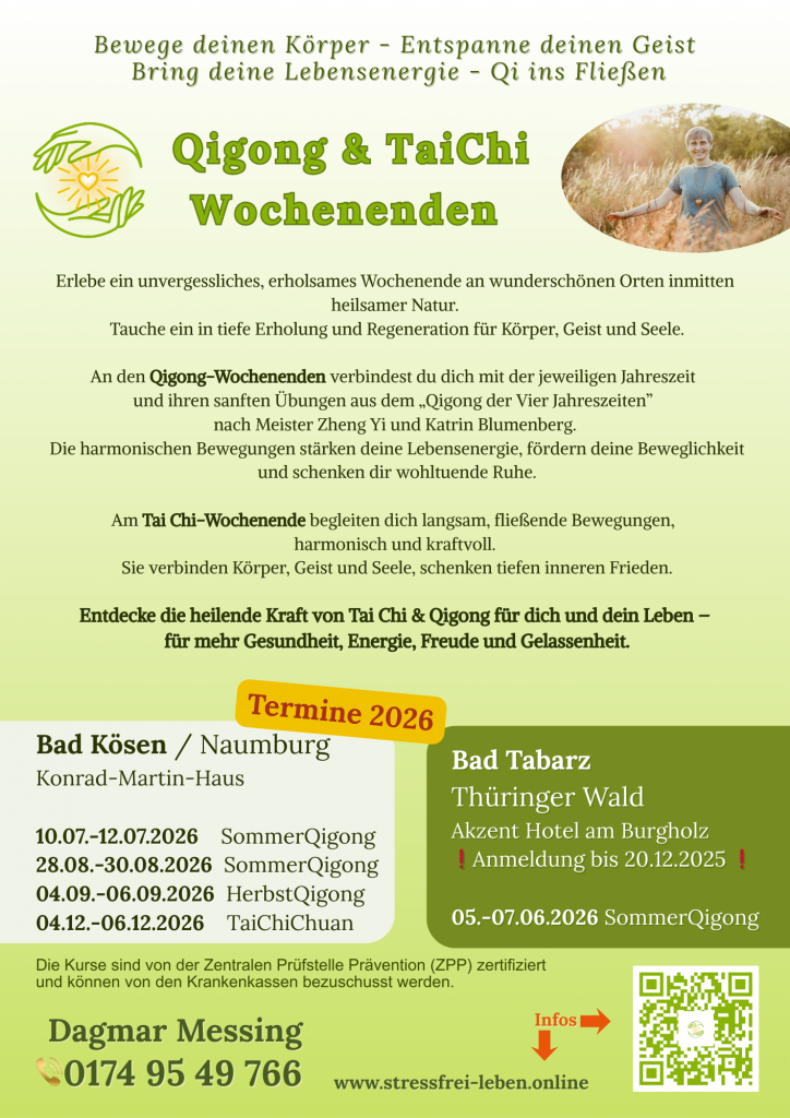 TaiChi & Qigong Wochenenden